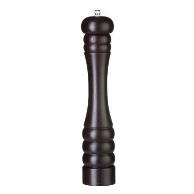 Dřevěný mlýnek na pepř, HENDI, Tmavé dřevo, ⌀60x(H)315mm | 469828